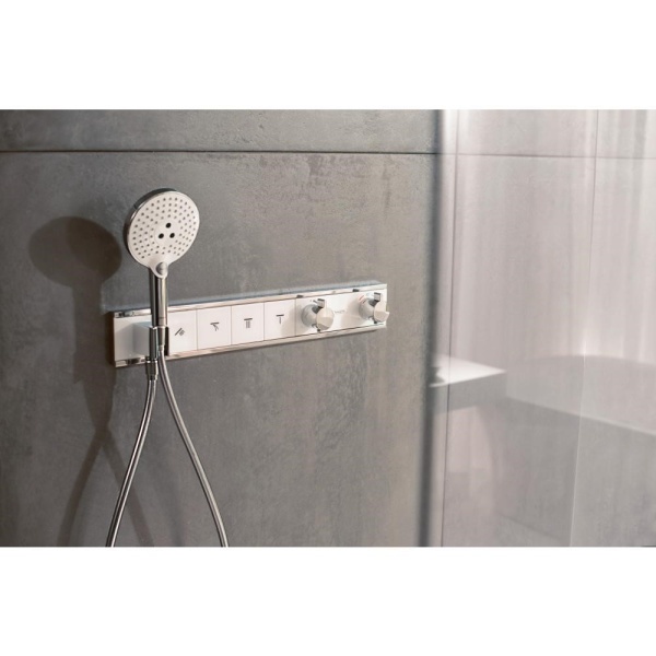 Ручной душ hansgrohe Raindance Select S 120 3jet 26530400, белый/хром