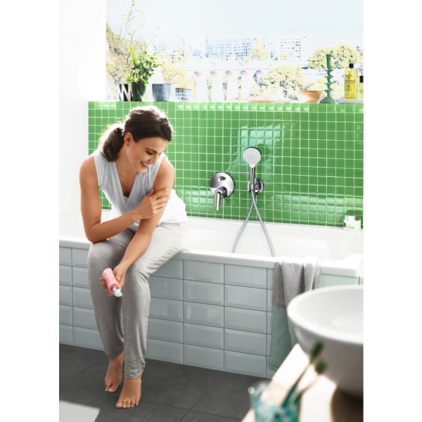 Душевой шланг hansgrohe Isiflex с защитой от перекручивания 125 см. 28272000, хром