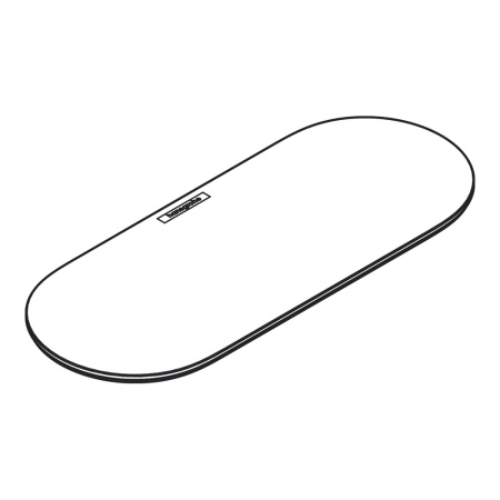 Hansgrohe WallStoris Крышка для корзины черный матовый 27925670