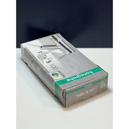 Смеситель для раковины hansgrohe Talis S 100 72020000/U, хром, уцененный товар