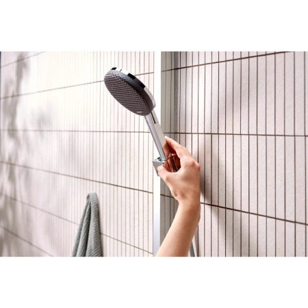 Душевая система hansgrohe Raindance Alive S Showerpipe 300 2jet с термостатом ShowerSelect Comfort, 24595000, хром
