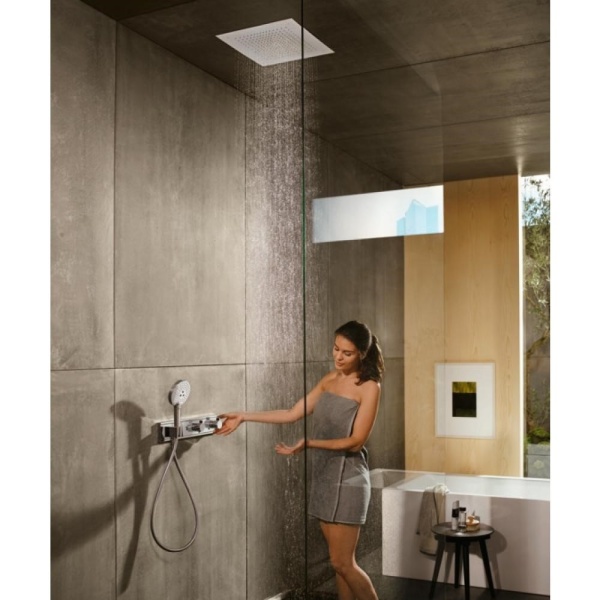 Верхний душ hansgrohe Raindance Е 1 jet 400*400 мм. 26252000, хром