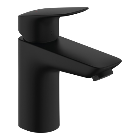 Hansgrohe Logis Смеситель для раковины 100 черный матовый 71100670
