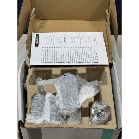 Смеситель для ванны Hansgrohe Vernis Shape 71450670/U1, матовый черный, уцененный товар