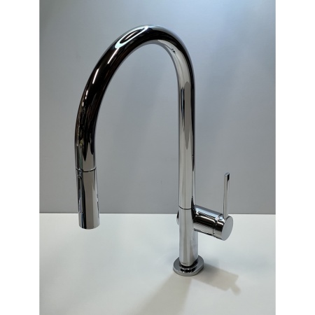Смеситель для кухонной мойки hansgrohe Talis M54 210, с вытяжным душем 2jet 72800000/U, хром, уцененный товар