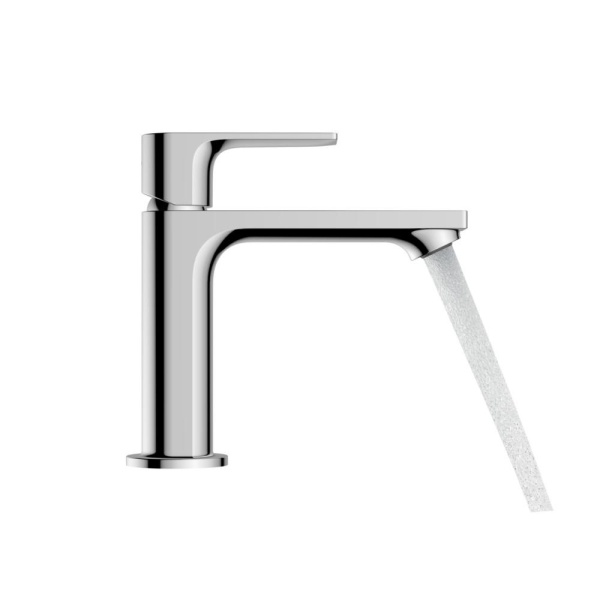 Смеситель для раковины hansgrohe Rebris E 110, со сливным гарнитуром 72557000, хром
