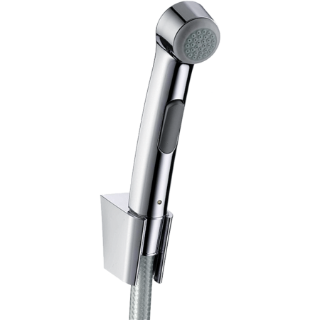Гигиенический душ hansgrohe 1jet с держателем и шлангом 125 см 32129950, шлифованная медь