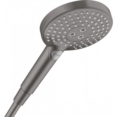 Ручной душ Hansgrohe Raindance Select S 120 3jet 26530340, шлифованный черный хром