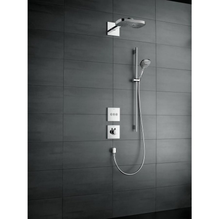 Душевой набор hansgrohe Raindance Select E 120 3jet/Unica S Puro 26621000, хром