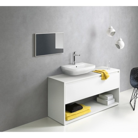 Смеситель hansgrohe Logis для раковины с высоким изливом без сливного набора 71091000, хром