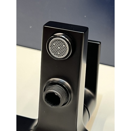 Смеситель для ванны Hansgrohe Vernis Shape 71450670/U1, матовый черный, уцененный товар