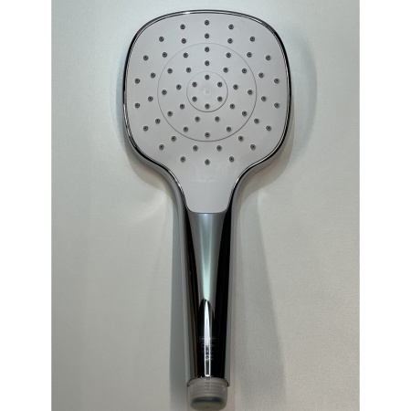 Душевой гарнитур hansgrohe Croma Select E 110 1jet со штангой 65 см 26584400/U, белый/хром, уцененный товар