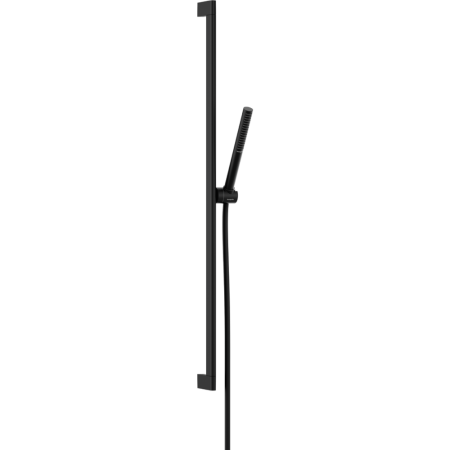 Душевой гарнитур hansgrohe Pulsify S 100 1jet EcoSmart+ со штангой 90 см, 24383670, матовый черный