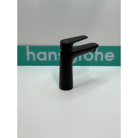 Смеситель для раковины hansgrohe Talis E 110, 71712670/U, матовый черный, уцененный товар