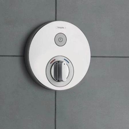Hansgrohe 15747000S Set HG ShowerSelect S смеситель для душа (15747000+01800180)