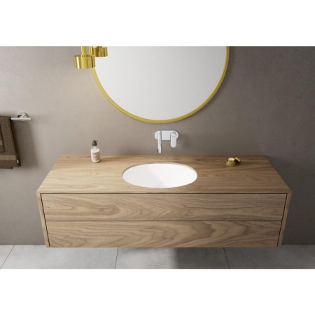 Смеситель для раковины настенный, излив 20,4 Hansgrohe Vernis Blend 71576000, хром