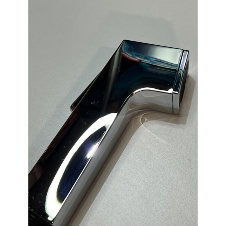 Гигиенический душ hansgrohe 1jet E с запорным вентилем, держателем и шлангом 125 см 29233000/U, хром, уцененный товар