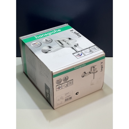 Смеситель для ванны hansgrohe Logis E 71403000/U2, хром, уцененный товар
