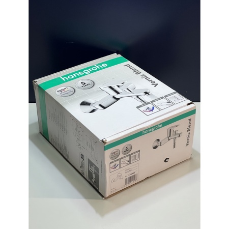 Смеситель для ванны hansgrohe Vernis Blend 71440000/U2, хром, уцененный товар