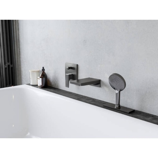 Ручной душ Hansgrohe Raindance Select S 120 3jet 26530340, шлифованный черный хром