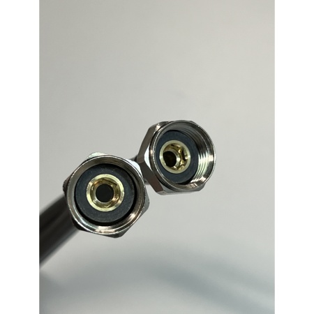 Смеситель для раковины hansgrohe Rebris S 80, со сливным гарнитуром 72510000/U, хром, уцененный товар