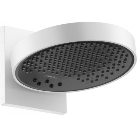 Верхний душ hansgrohe Rainfinity 360 3jet с настенным разъемом 26234700, матовый белый