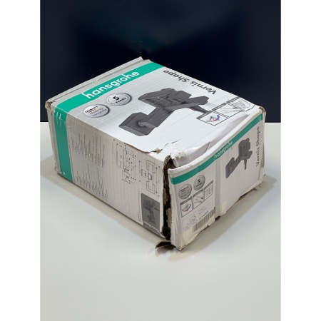 Смеситель для ванны Hansgrohe Vernis Shape 71450670/U1, матовый черный, уцененный товар