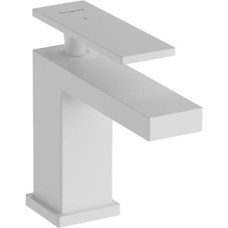 Смеситель для раковины hansgrohe Tecturis E 80, EcoSmart+, для холодной воды, 73013700, матовый белый